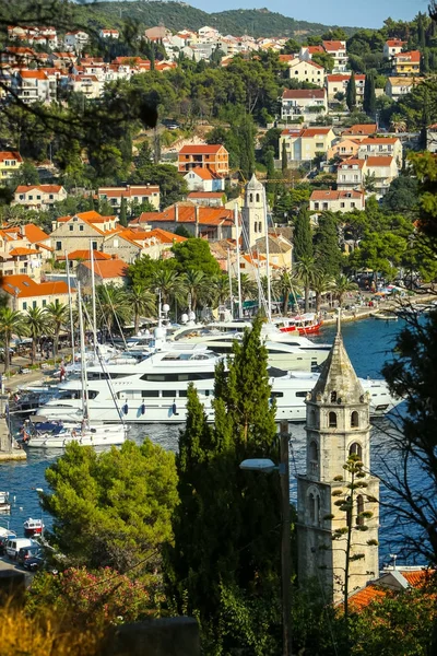 Bell tower in Cavtat — Stock Photo, Image