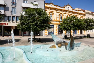 Daruvar şehir merkezi