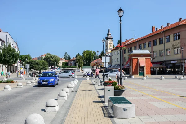 Daruvar centrum — Stockfoto