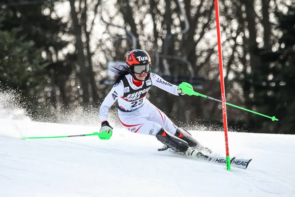 Copa del Mundo Audi FIS - Slalom para damas —  Fotos de Stock