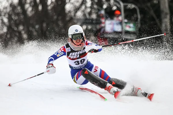 Audi Fis World Cup - damer Slalom — Stockfoto