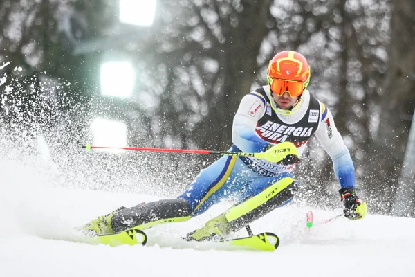 Audi FIS World Cup Mens Slalom — Stock Photo, Image