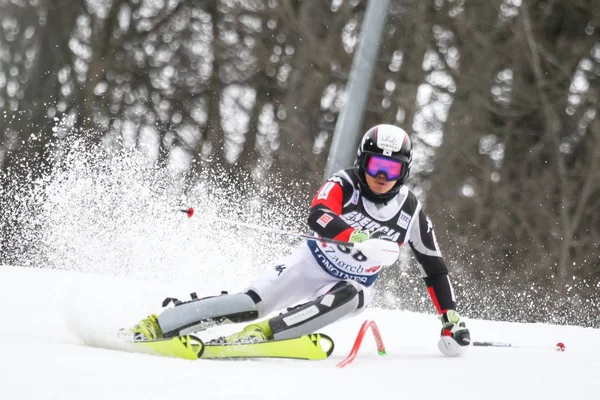 Audi Fis World Cup Mens Slalom — Stockfoto