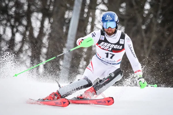 奥迪国际杯男子滑雪 — 图库照片