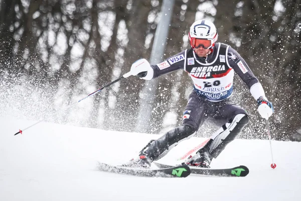 Audi Fis World Cup Mens Slalom — Stockfoto