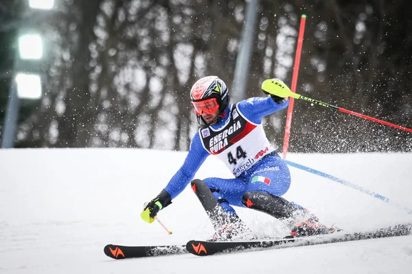 Audi Fis světový pohár Pánská Slalom — Stock fotografie