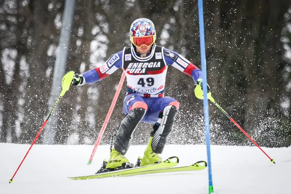 Audi Fis World Cup Mens Slalom — Stockfoto