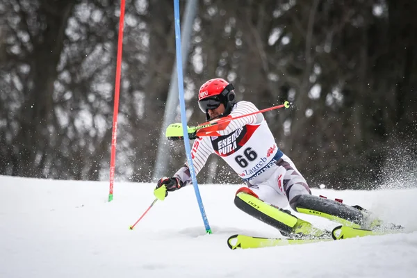 Audi FIS World Cup Mens Slalom — Stock Photo, Image