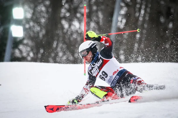 Audi Fis World Cup Mens Slalom — Stockfoto