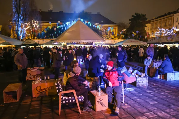 Advent in Zagreb 2017 — Stockfoto