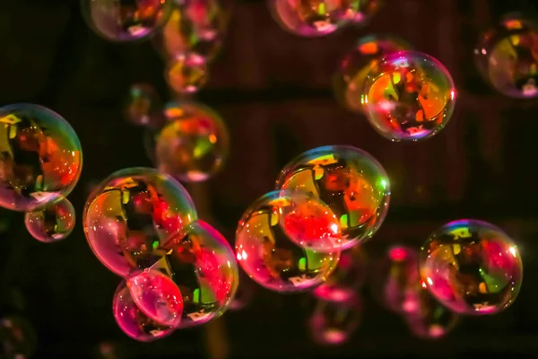 Abstract image of soap bubbles — Stock Photo, Image