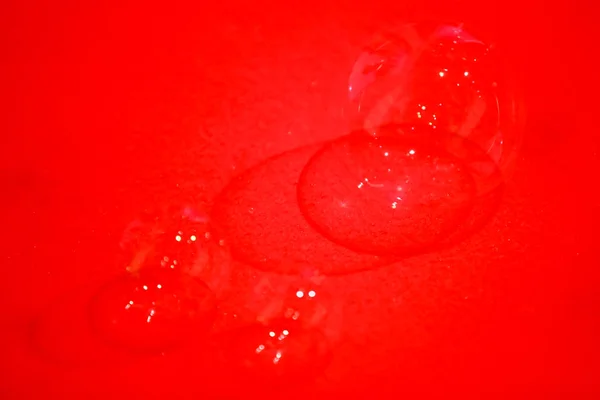 Imagem abstrata de bolhas de sabão — Fotografia de Stock