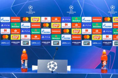 Basın toplantısı Dinamo Manchester City 'ye karşı