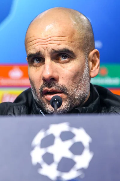 Conférence de presse Dinamo vs Manchester City — Photo