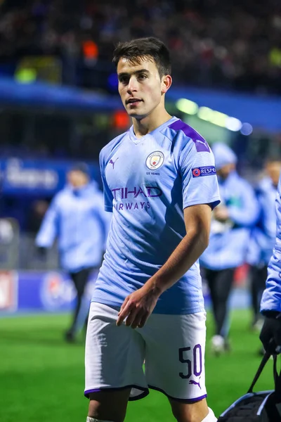 Dinamo Zagreb mot Manchester City — Stockfoto