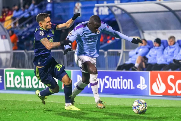 Dinamo Zagreb mot Manchester City — Stockfoto