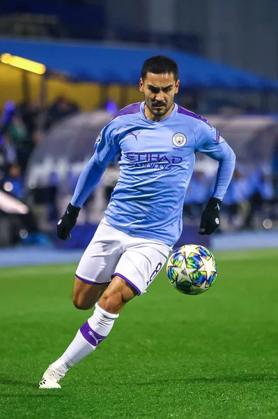 Dinamo Zagreb vs Manchester City 스톡 사진