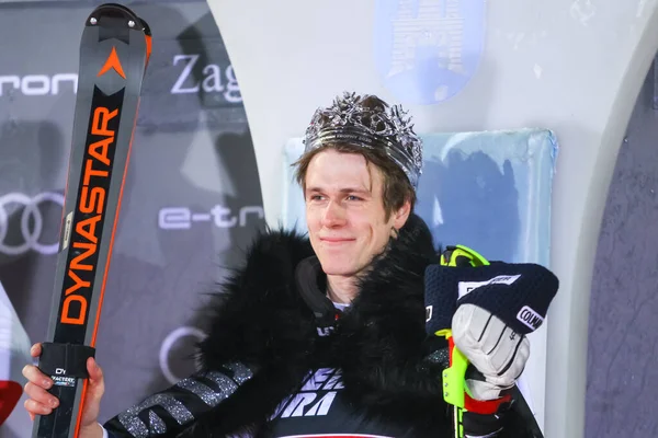 Trofeo Reina de las Nieves 2020 Mens Slalom Award ceremony — Foto de Stock