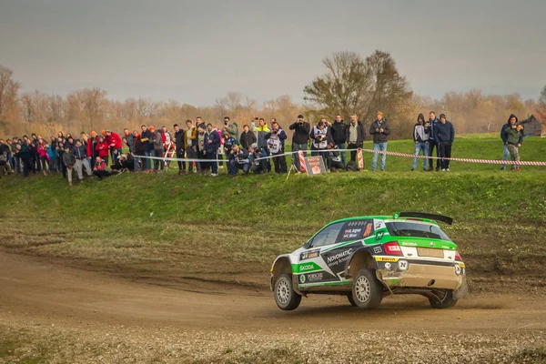 Rally megjelenítése Santa Domenica 2019 — Stock Fotó