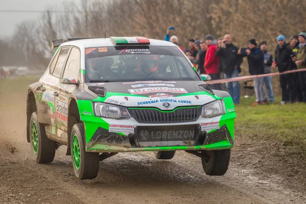 Rally megjelenítése Santa Domenica 2019 — Stock Fotó