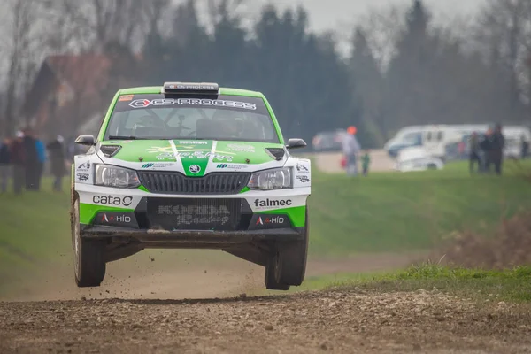 Rally megjelenítése Santa Domenica 2019 — Stock Fotó