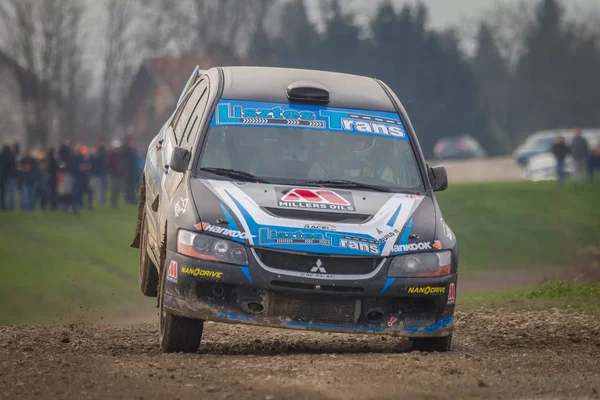 Rally megjelenítése Santa Domenica 2019 — Stock Fotó