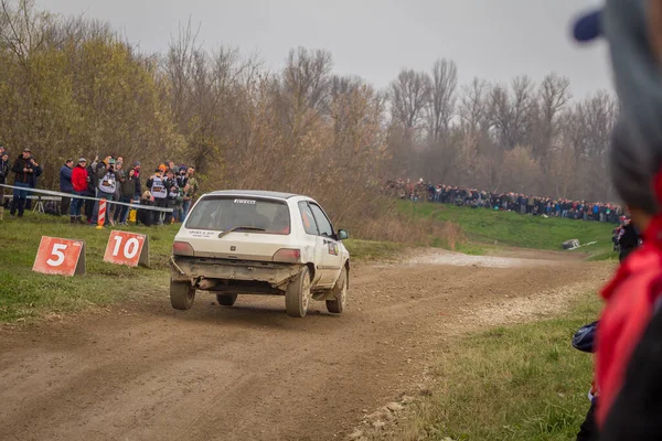 Rally megjelenítése Santa Domenica 2019 — Stock Fotó