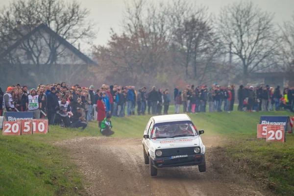 Rally megjelenítése Santa Domenica 2019 — Stock Fotó