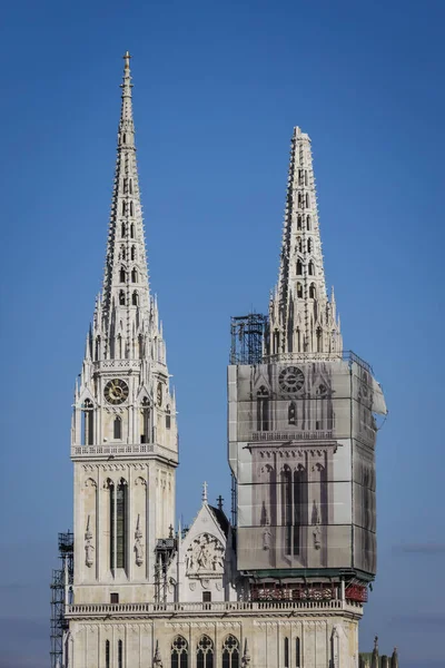 Zagreb Croatia March 2020 Capital Croatia Zagreb Has Been Hit — Stock Photo, Image