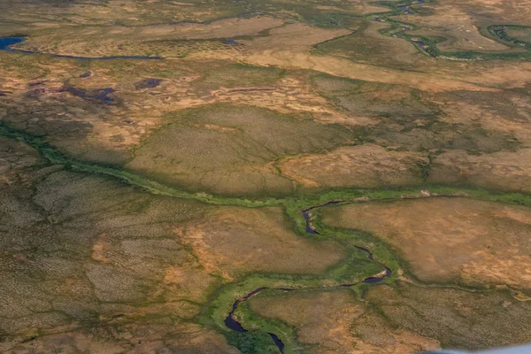 Photo of the tundra from above. — Stock Photo, Image