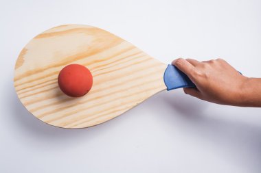 Plaj Tenisi, plaj Raket topu, matkot. Beach raket ve top,