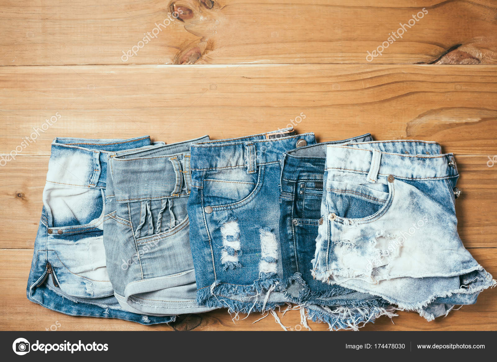 torn jean shorts
