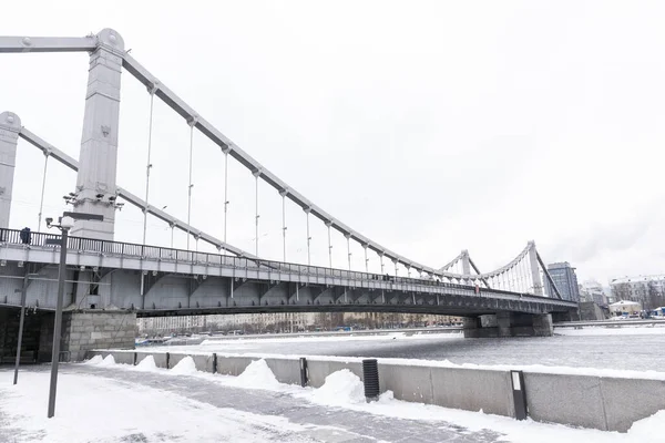 Vue Pont Crimée Moscou Russie Images De Stock Libres De Droits