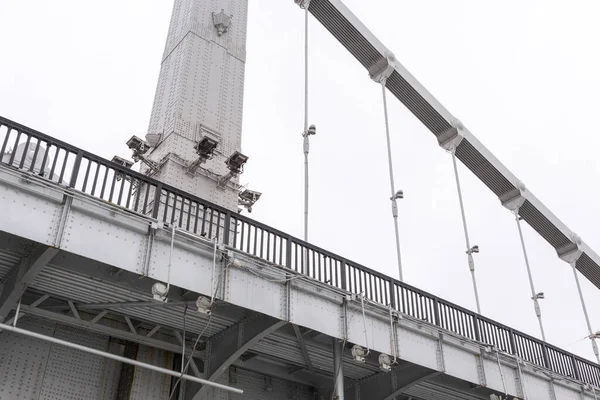 ロシアのモスクワにあるクリミア橋の近景 — ストック写真