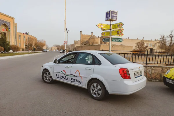 Bukhara Uzbekistan Jan 2019 Special Tourist Taxi — Stock Photo, Image