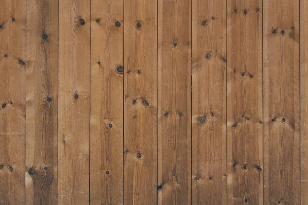 Wall made of wooden planks for background — Stock Photo