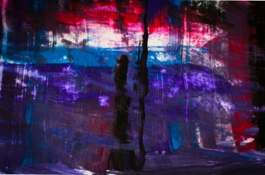 Yağlıboya Resim arka plan soyut. Elle çizilmiş yağlı boya. Renk doku. Sanat parçası. Boya darbeleri. Modern sanat. Contemporaryart . 