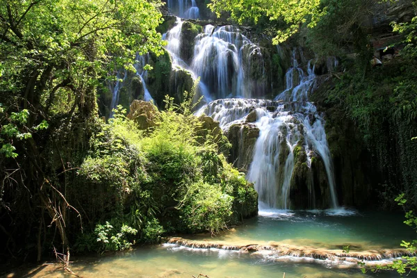Krushinsky Watervallen Regio Lovech Bulgarije — Stockfoto
