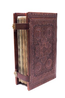 Beyaz bir arka plan üzerinde izole İncil