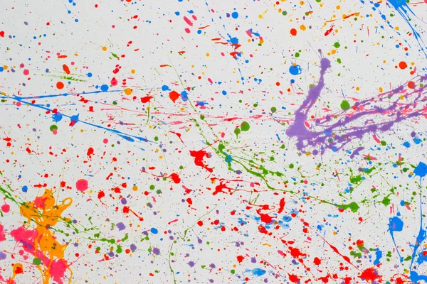 Pollock Kunst textuur grafische getekende achtergrond behang — Stockfoto