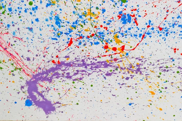 Pollock Kunst textuur grafische getekende achtergrond behang — Stockfoto