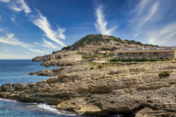 Vakantie Appartementen Aan Kust Van Het Spaanse Balearen Eiland Mallorca — Stockfoto