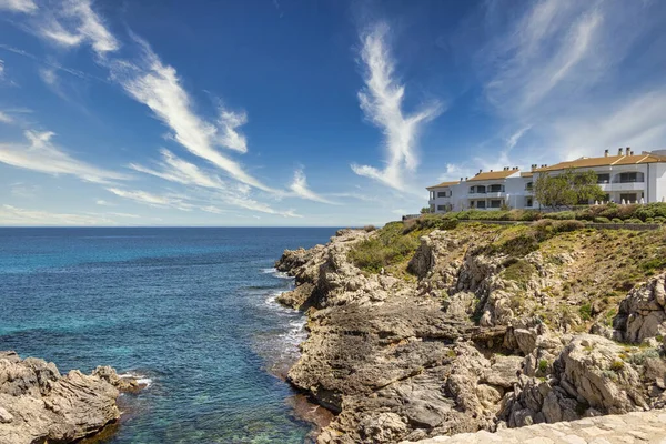 Vakantie Appartementen Aan Kust Van Het Spaanse Balearen Eiland Mallorca — Stockfoto