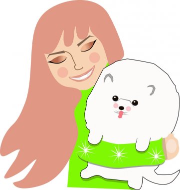 kız ve köpek hug günü