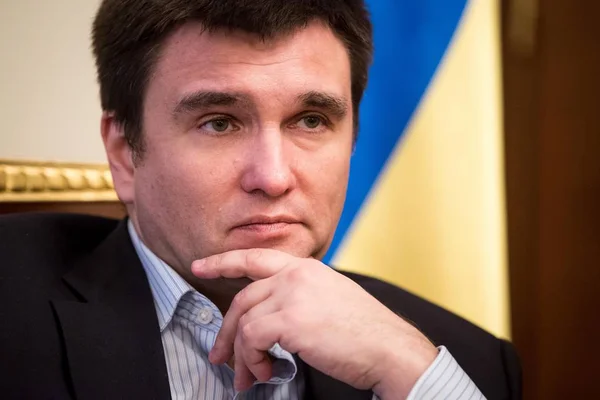 Ministro de Asuntos Exteriores de Ucrania Pavlo Klimkin . —  Fotos de Stock
