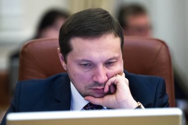 Bilgi politikasının Ukrayna Yurii willkommen Kiev, Ukrayna Bakanlar Toplantısı sırasında Bakanı