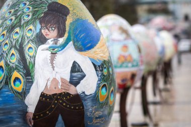 Paskalya yumurtaları, Kiev, Ukrayna Sofievska Meydanı Sergisi