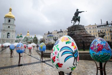 Paskalya yumurtaları, Kiev, Ukrayna Sofievska Meydanı Sergisi