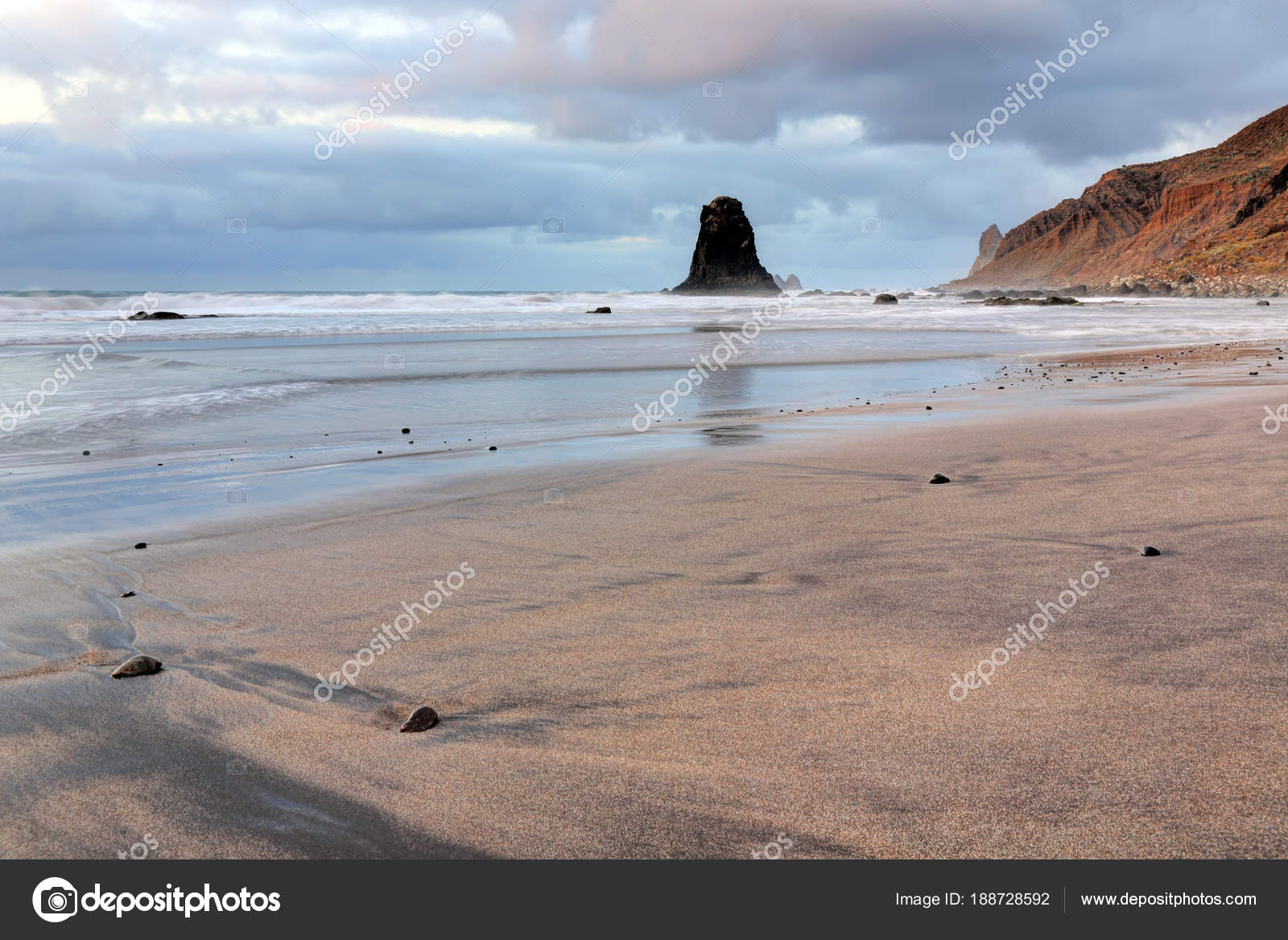 Benijo Beach Tenerife Spain Stock Photo Vuk8691 188728592