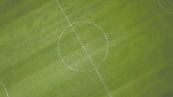 Letecké záběry z fotbalového stadionu